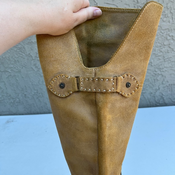 FRYE AND CO. Over the Knee Tan Leather Boots - Picture 7 of 16